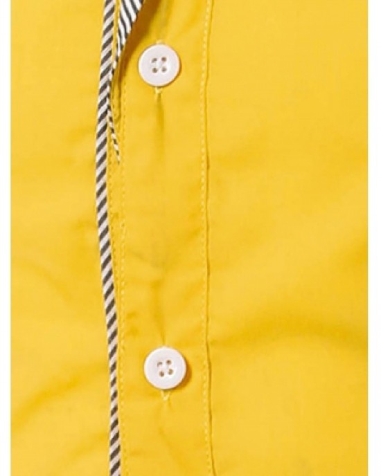 Turndown Collar Long Sleeve Shirt